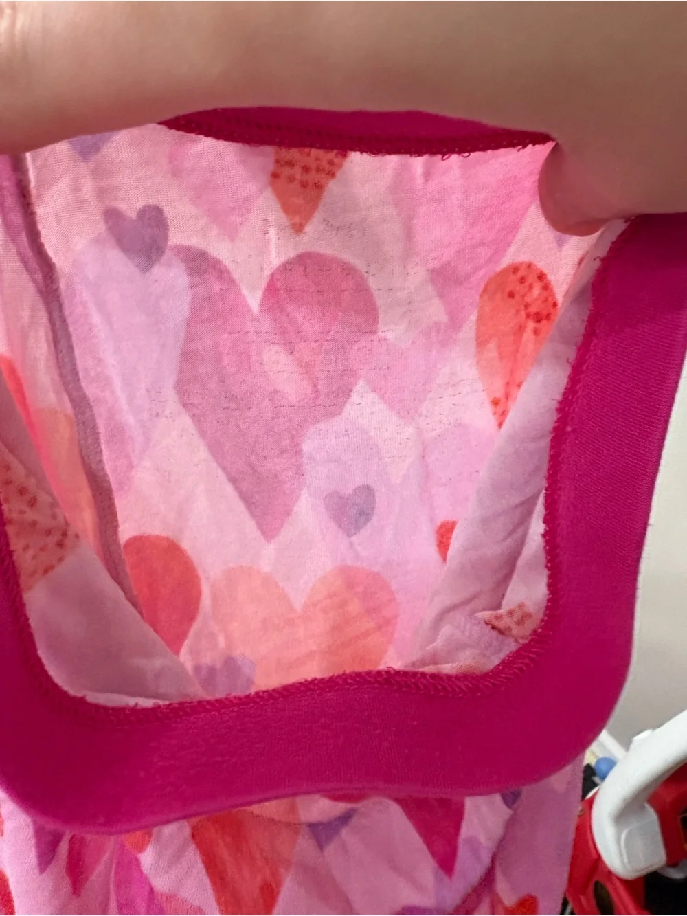 Little sleepies pink hearts